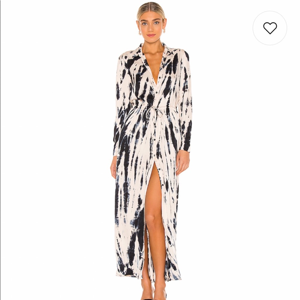 Young, Fabulous & Broke Lennon Dress in Blue Safari